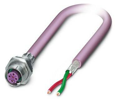 Phoenix Contact 1239929 SACCBP-M12FSB-2CON-M16/1,0-910X bus system panel socket