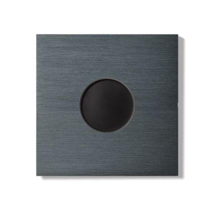 BASALTE 0181-02 Wall cover AURO | dark grey brushed