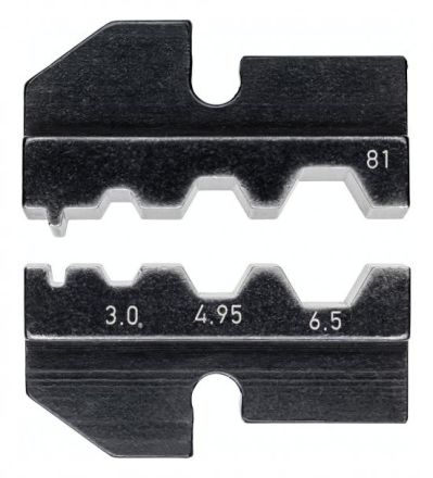 Knipex 97 49 81 fiber optic connector 3/4.95/6.5mm crimping insert