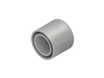 Fintech IEE 50 for pipe 50mm light grey end cap