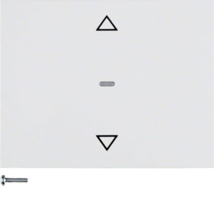 BERKER 85245279 KNX-RF blind button quicklink K.1/K.5 | Arrows | polar white glossy