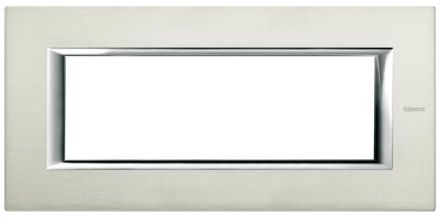 Bticino HA4806XC Frame 6m Aluminium Brushed
