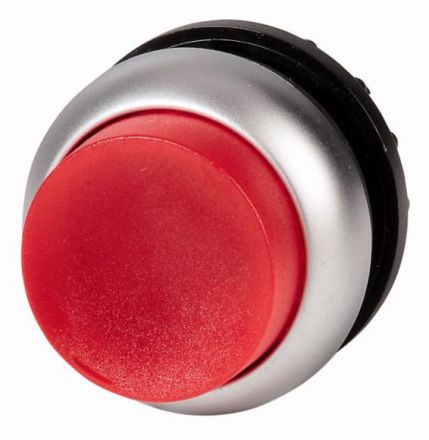 Eaton M22-DLH-R illuminated pushbutton, raised, red, momentary, 216967