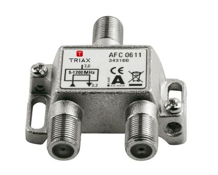 Triax 343100 AFC 0611 1.2 GHz 1-way 7dB tap