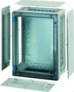 Hensel ENYSTAR 216x306x136mm transparent door empty housing