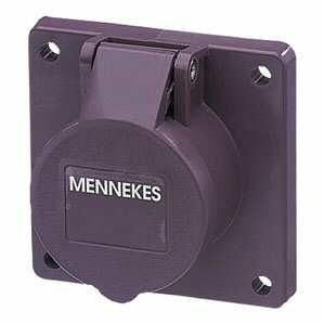 Mennekes 1693 surface-mounted box 32A 2-pole 0h IP44