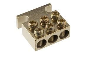 ABB Stotz-Kontakt TC-XLP00/3, XLP00 triple terminal cable cross section 1.0-10mm PU 3, 1SEP407787R0001