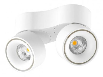 EVN AS20180102 white aluminum rotating and swb.1500lm 3000K dim LED ceiling light LB20