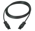 Kopp 226520092 2xGST18 H05VV 3G1,5qmm 2m black V-cable