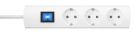 Kopp 232502006 UNOversal 3-way white 1.4m power strip