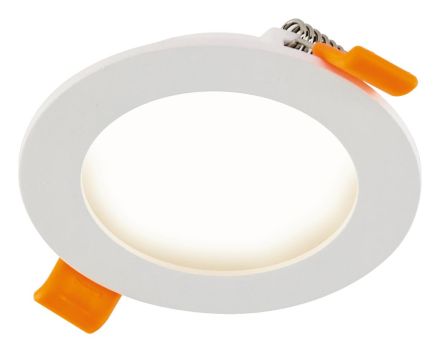EVN LR44083540 5W 4000K 400lm 350mA round white IP44 LED recessed light