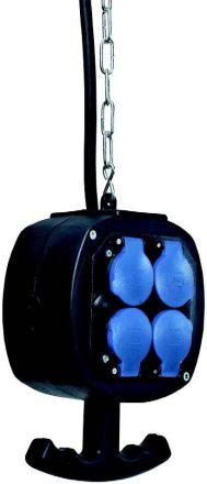 PROTEC.class 05105545 PHV8S 8xSchuko socket hanging distributor