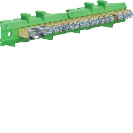 Hager KM17E PE terminal brass 17 terminal points