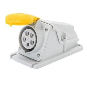 Gewiss GW62474 IEC 90° 110V 16A 4h 3P IP44 wall socket