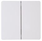 Kopp 334402008 HK05 arctic white double rocker switch