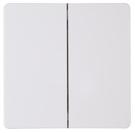 Kopp 334402008 HK05 arctic white double rocker switch