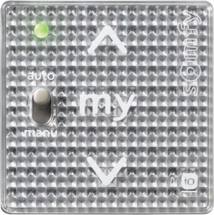Somfy SmooveAMINio wall transmitter Silver Shine