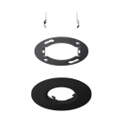 JUNG PMM-UP-SET-SWM mounting set KNX presence detector mini | flush-mounted | graphite black matt