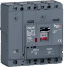 Hager HHS064DC h3+ P160 4P4D 63A 25kA circuit breaker
