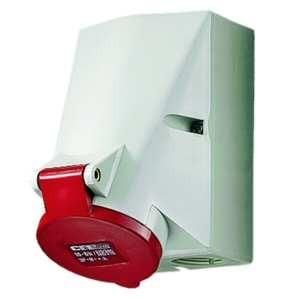 Mennekes 20485A wall socket 16A 4-pole 6h 400V IP44