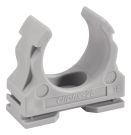 Fränkische Rohrwerke 22370040 clipfix 40 light grey for rod pipe clamp