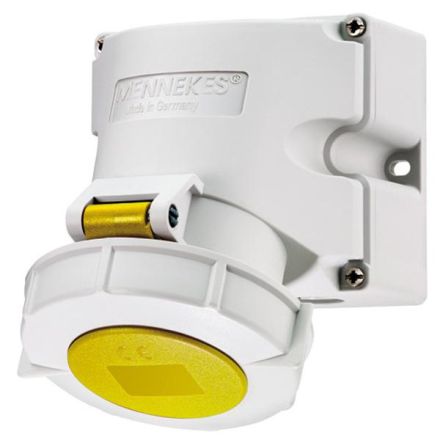 Mennekes 9104 TwinCONTACT 16A3p4h110V IP67 wall socket