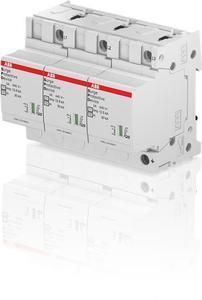 ABB Stotz-Kontakt OVR T1-T2 3L 12.5-440s P QS, OVR T1-T2 3L 12.5-440s P QS SPD combi T1+2 12.5kA per pole, TNC 3P, 2CTB815710R4700