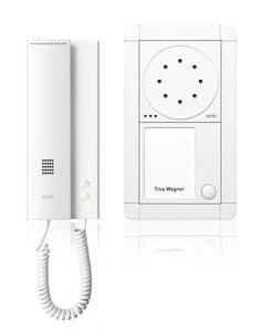 Ritto 1891170 Portier Audio Set 1 WE, white/white