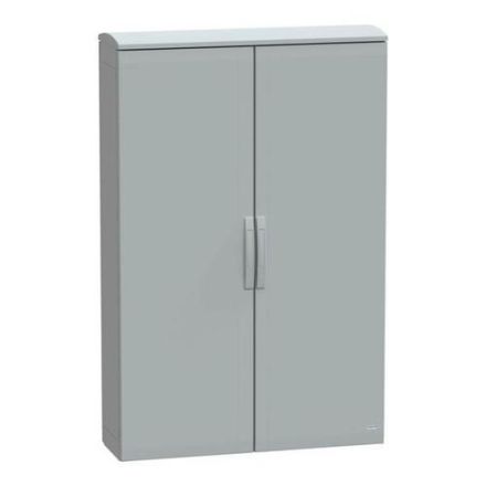 Schneider Electric NSYPLAT15103G 7035 POLY-WS 1500X1000X320 2 DOORS standing cabinet