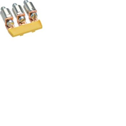 Hager KWJ10B3 connecting bar 10qmm 3-way insulated