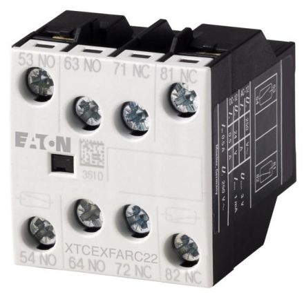 Eaton DILA-XHIR22 4-pole EHS module auxiliary contactor, 139580