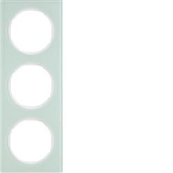 Berker 10132209 frame glass, polar white Berker R.3