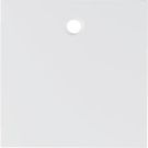 Berker 11468989 central piece for pull switch and pull button polar white, glossy Berker S.1/B.3/B.