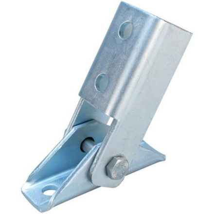 Erico Caddy 388901 2-2 hole adjustable for strut mounting bracket. Joint angle