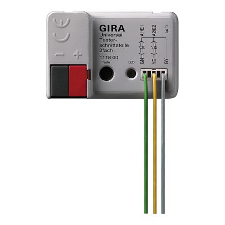 GIRA 111800 KNX button interface | 2-way