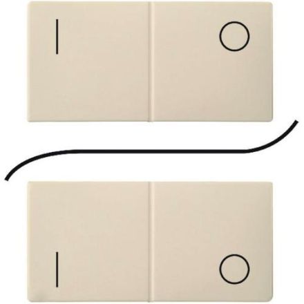 ELSO 776860 I/O for button 3-4 pearl white wireless button