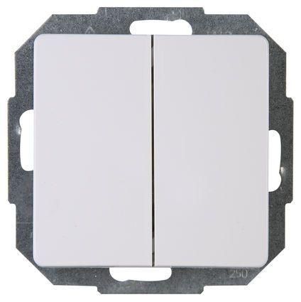 Kopp 650302080 PARIS 49mm arctic white on/off switch