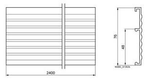 Siemens 8US1922-1JA00 bulkhead profile closed