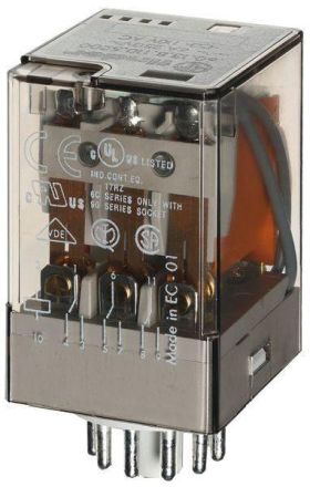 Finder 60.13.8.110.5054 Industrial plug-in relay