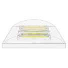 Brumberg 75222027 2700K IP62 15222027 Sond 561lm/m L: 5cm LED light strip