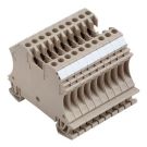 Weidmüller 1020700000 WDU 2.5/10 BEZ terminal block