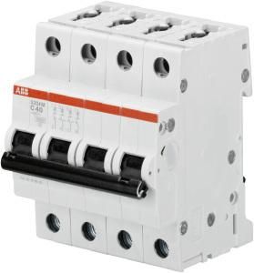 ABB Stotz-Kontakt S204M-D32, circuit breaker D-Char., 10 kA, 32 A, 4P, 2CDS274001R0321