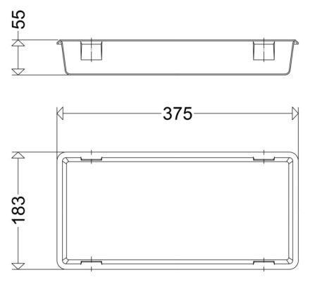Schuch 164139007 for series 164 KL G2 replacement glass