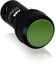 ABB Stotz-Kontakt CP11-10G-10, push button momentary flat button green with white I, 1NO not illuminated, 1SFA619110R1012