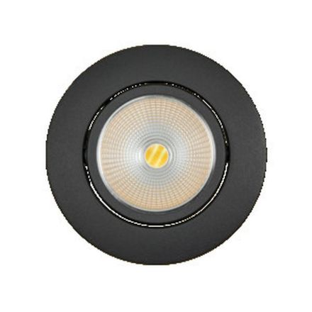 Nobile 1856756310 5068 ECO Flat black matt 6W SCCT 38° LED recessed ceiling spotlight