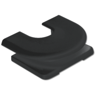 Jung 11SW cable and mini duct insertion slide, thermoplastic, black