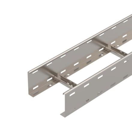 OBO Bettermann 6216492 LG 112 VS6 A2 perforated with VS rung stainless steel cable ladder