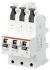 ABB Stotz-Kontakt S751/3-E16, sel. main circuit breaker SHU E-Char.,25kA,16A,3x1P, 2CDS781001R4162