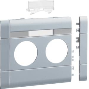TEHALIT GB12021LAN modular panel 2-way plug-in label BR 120mm