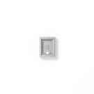 Siedle 210012235-00 GA 612-1/1-01 SM silver-metallic surface-mounted housing